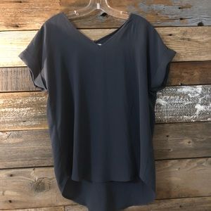 Navy Blue Blouse